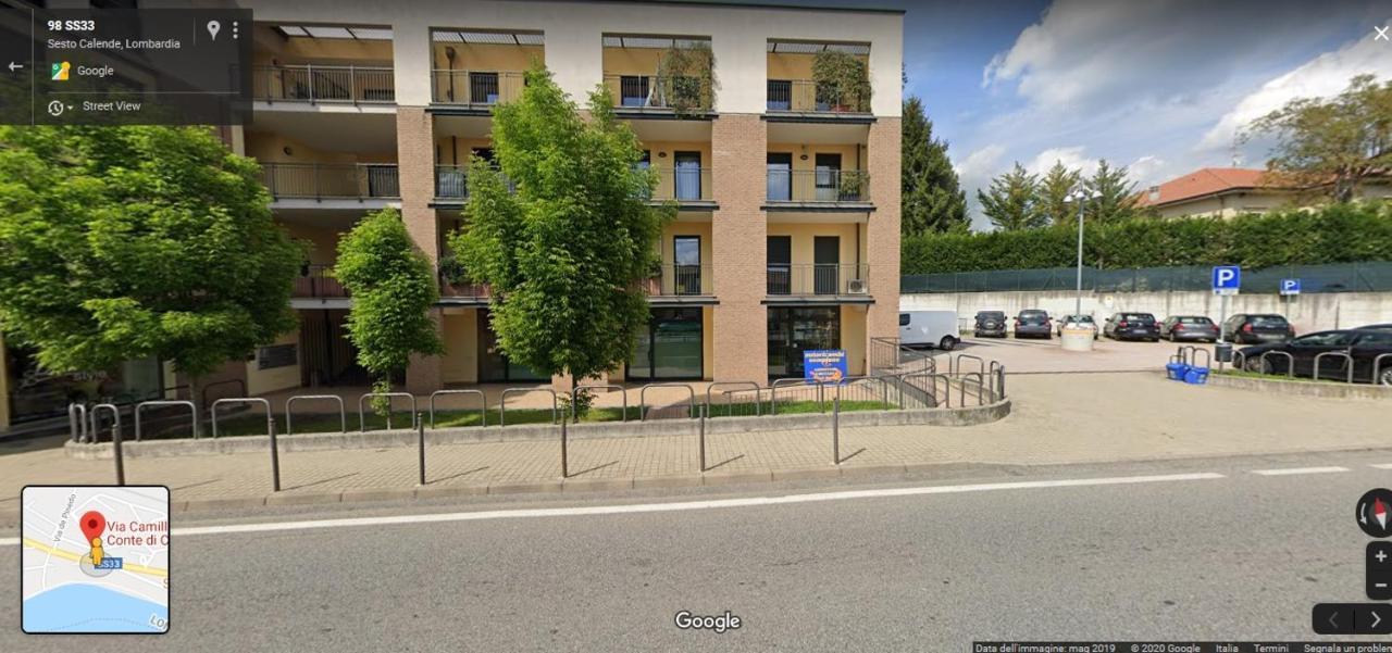 Apartment Victoria, Cozy Studio Flat Near Leonardo Academy Sesto Calende Bagian luar foto